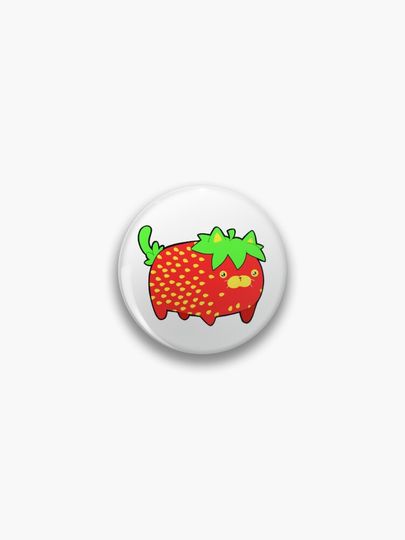 Strawberry Cat | Pin