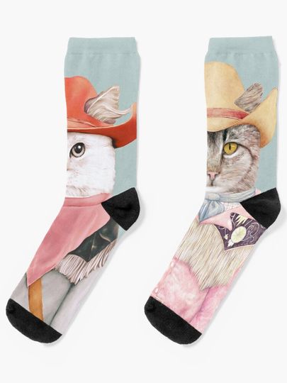 Cowboy Cats | Socks