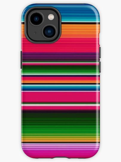 Mexican Blanket Striped Fiesta Serape  | iPhone Case