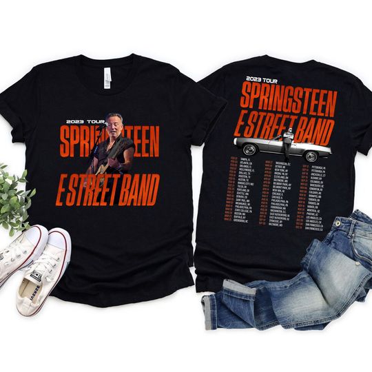 Bruces Springsteen Shirt 2023 Tour