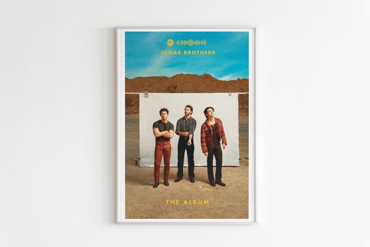 Jonas Brothers - The Album Album Poster / Album Cover Poster / Music Gift / Music Wall Art / Room Decor / Jonas Brothers Merch