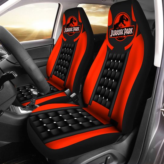 Jurassic Park Car Seat Cover
