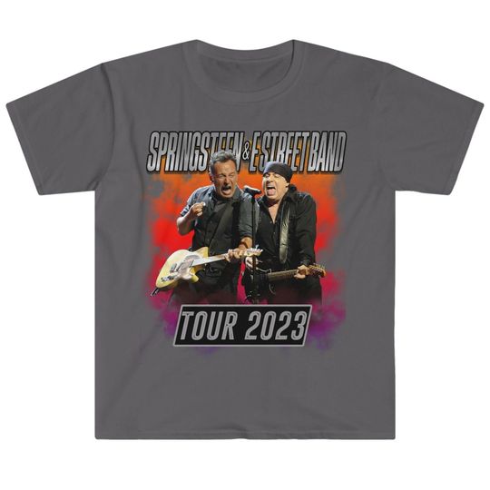 Bruce Springsteen Tour 2023 Unisex Softstyle T-Shirt