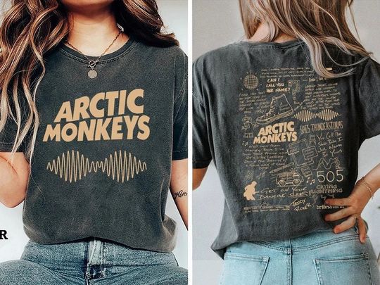 Arctic Monkeys Band Shirt, Arctic Monkeys Lyric Shirt, Arctic Monkeys Merch, Arctic Monkeys Doodle, AM album Shirt