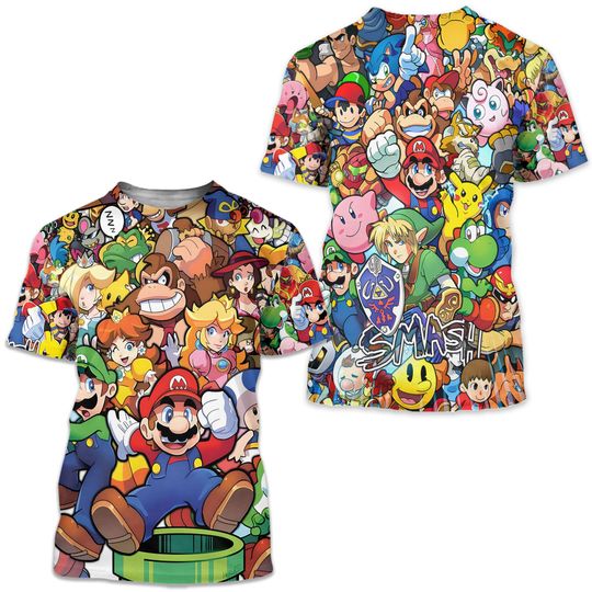 Mario Smash., Movie 3D Shirt