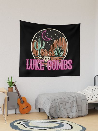 Country Music Neon Lukee Comb World Tour 2023 Cowboy | Tapestry
