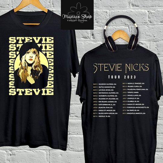 2sides Stevie Nicks Tour 2023 Shirt, Stevie Nicks Concert 2023 Shirt
