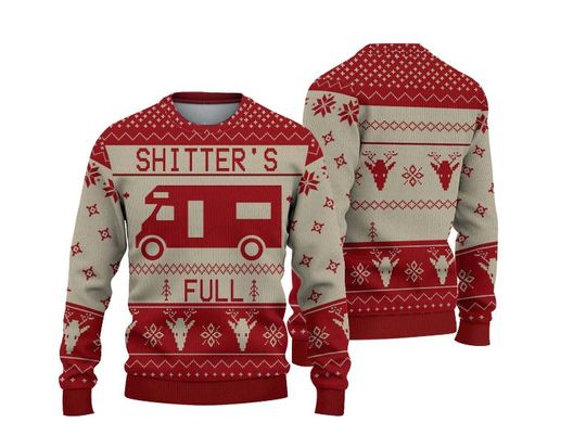 Christmas Vacation Shitters Full Movie Ugly Christmas Sweater
