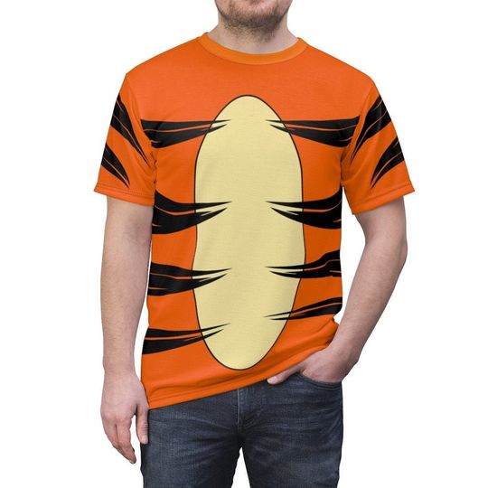 Disney Winnie the Pooh 3D T-Shirt, Costume Halloween Cosplay 3D T-Shirt, Halloween Costume For Family Group T-Shirt