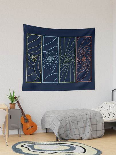 Minimalist Elemental Bending | Tapestry