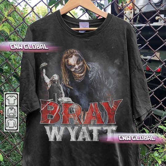 Bray Wyatt Retro Shirt, The Fiend Bray 1987 2023 Vintage 90s Shirt