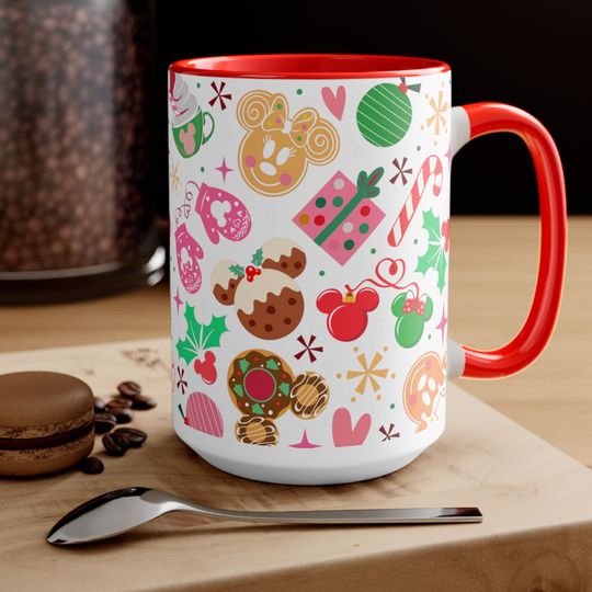 Mickey Christmas Coffee Mug | Christmas Mug for Disney fan | Mickey Christmas Mug Gift | Mickey Christmas Coffee Cup Gift
