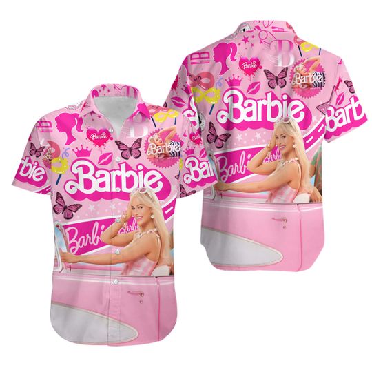 Aloha Summer Barbie Hawaiian Shirt, Barbie Movie 2023 Shirt, Come On Barbie Shirt
