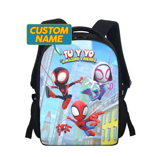 Personalize Spiderman Superhero Backpack