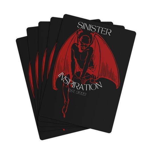 Red Devil Vintage Playing Cards