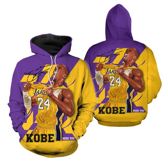 Basketball Hoodie Superstar Number 24/8 3D Hoodie