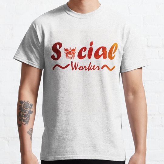 Halloween Social Worker - School Social Worker - School Social Worker Gifts T-shirts