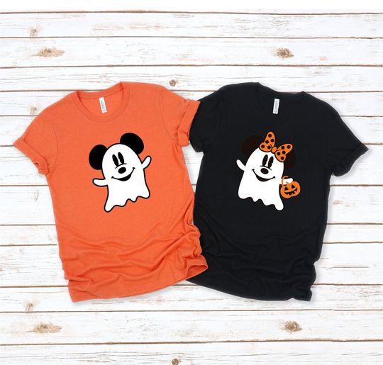 Disney Halloween Shirt, Halloween Matching Shirts, Halloween Shirt, Halloween Mickey Minnie Shirt, Halloween Couple Shirt,Gift For Halloween