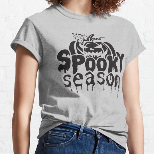 Spooky season Halloween - funny saying T-shirts