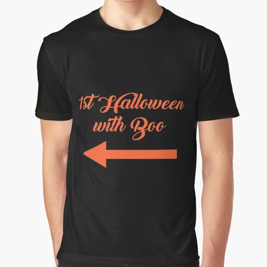 Couple matching shirt costume for Halloween (left arrow) T-shirts