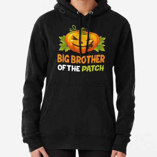 Pumpkin Patch Family Halloween Pajamas Big Brother Premium Hoodies