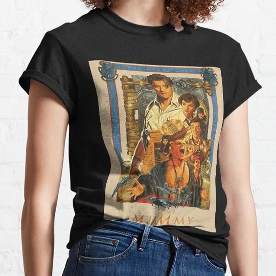 Awesome Move Brendan Fraser Art The Mummy T-shirts