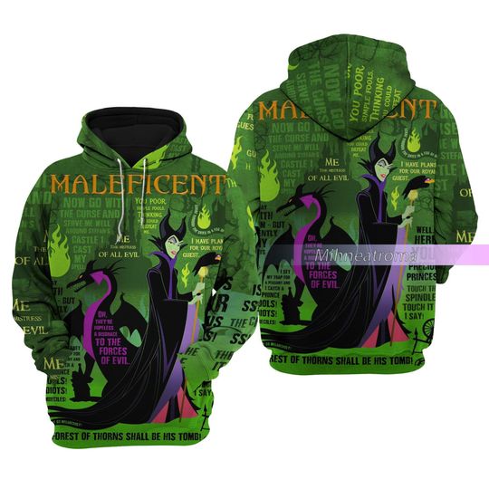 Maleficent Shirt, Maleficent Hoodie, Maleficent Zip Hoodie, Sleeping Beauty