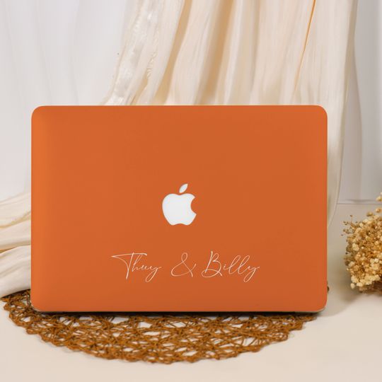 Orange Papaya MacBook Case Laptop Skin