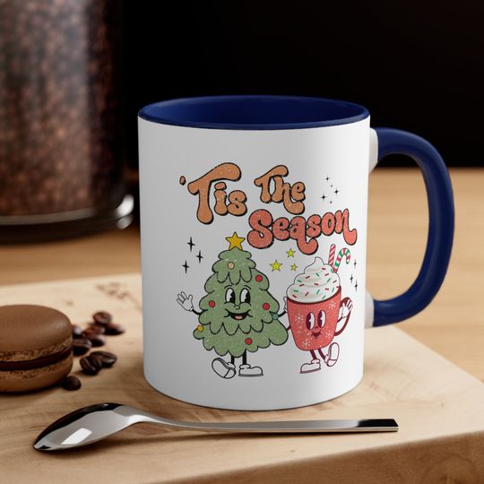 Christmas mugs cocoa Accent Coffee Mug