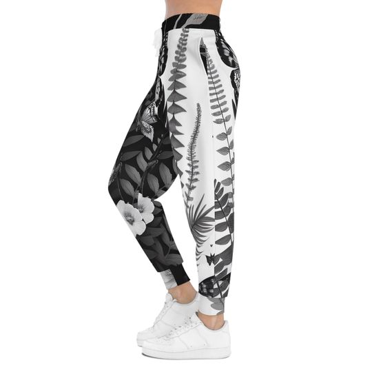Moths and Ferns Athletic Joggers