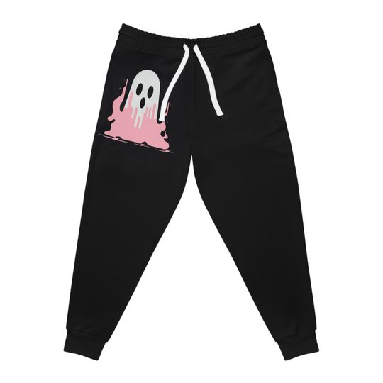 Cute Ghost Halloween Athletic Joggers