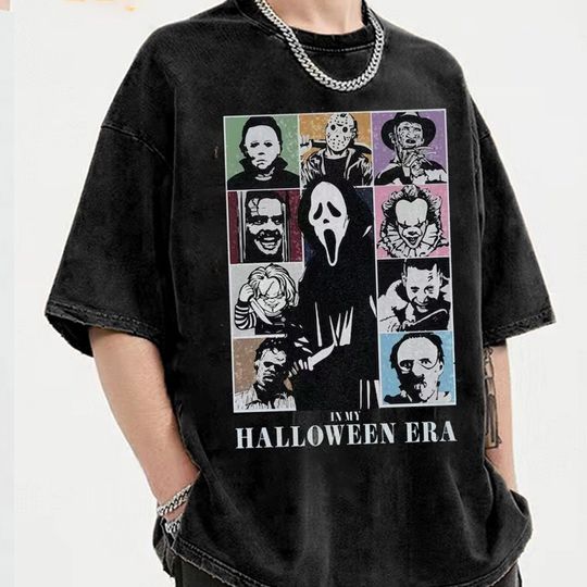 Halloween Era T-Shirt , Horror Movie Character Shirt