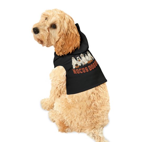 Hocus Pocus (Dogus) Pet Costume Hoodie for your pets Halloween Party this October | Halloween Shirt | Dog Costume | Dog Clothes