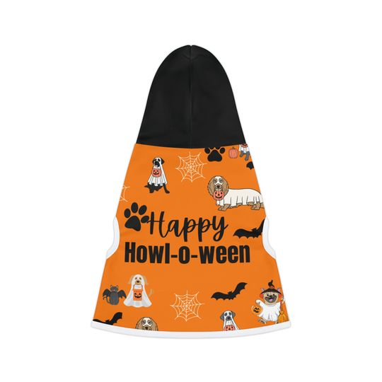 Pet halloween hoodie | Pet Clothes | Halloween Pet Clothes | Animal Lovers Gift