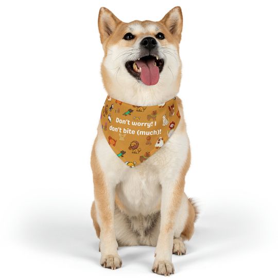 Halloween themed Pet Bandana Collar for all of our little friends out there to make spooky season more fun