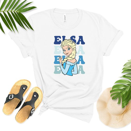 Disney Princess Elsa T-Shirt, Frozen Elsa Shirt, Disney Princess Elsa Shirt