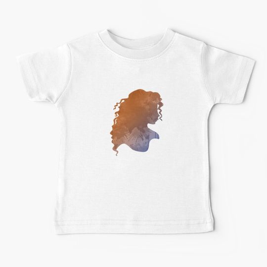 Princess Inspired Silhouette Baby T-Shirt