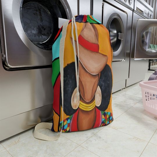 The Queen Of Downtown Laundry Bag |
