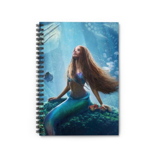 Little Mermaid Spiral Notebook - Ruled Line