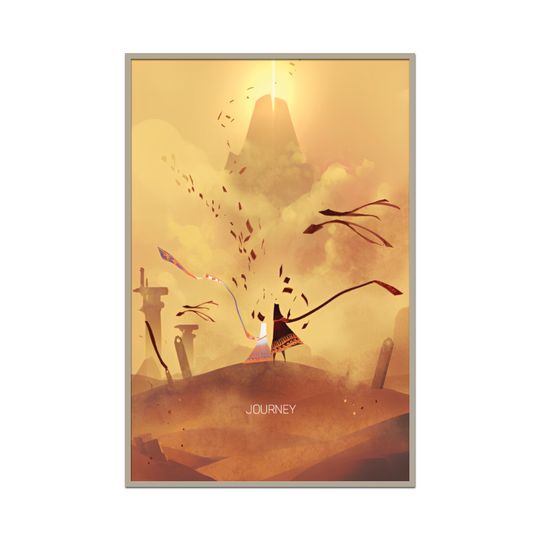 Journey Video Game Poster Paintings Poster