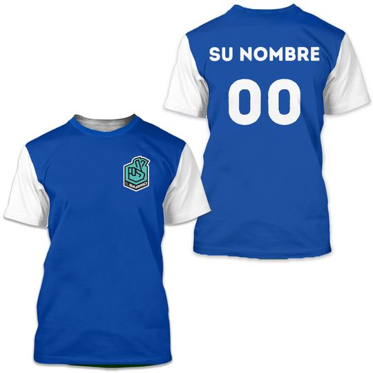 El Barrio Primera Equipación Kings League 2022 2023 Camiseta Personalizada Impresión 3D Unisex