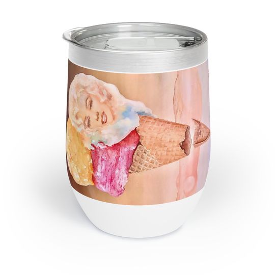 Classy Chill Tumbler, Marilyn Monroe inspired cup