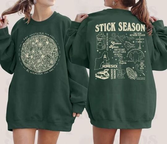 Stick Season Tour 2023 2side Shirt, Noah Kahan Folk Pop Music Sweatshirt, Noah Kahan Summer Camp, Orange Juice Tee, Gift For Fan