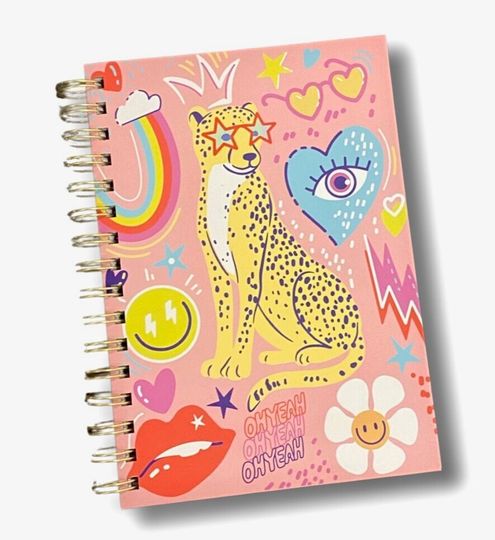 HeyPeacock PREPPY Spiral Notebooks for Kids