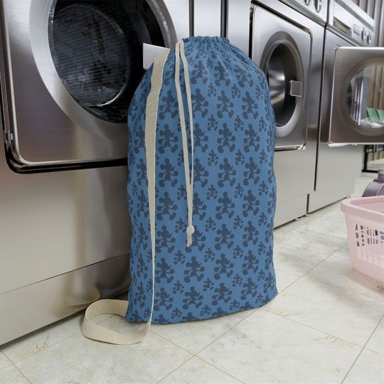 Disney Inspired Laundry Bag / Mickey Blue