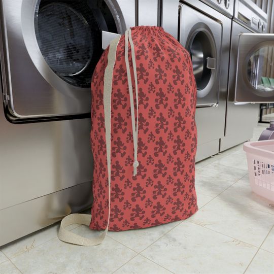 Disney Inspired Laundry Bag / Mickey Red