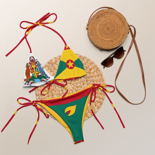 Grenada Women's Sling Bikini Swimsuit