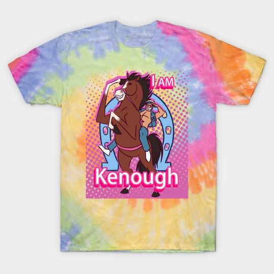 I Am Kenough Barbie Movie Tie Dye T-Shirt