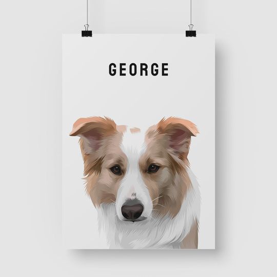 Dog Vintage Custom Poster