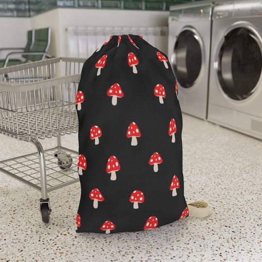 Mushroom Laundry Bag